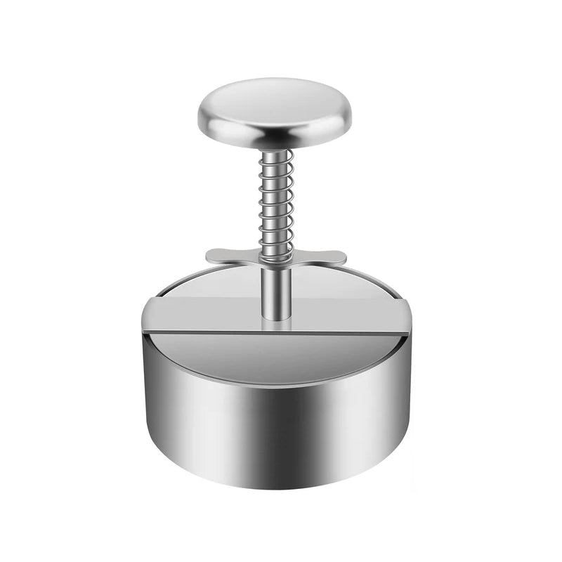 Manual Stainless Steel Meat Press for Hamburger Patties