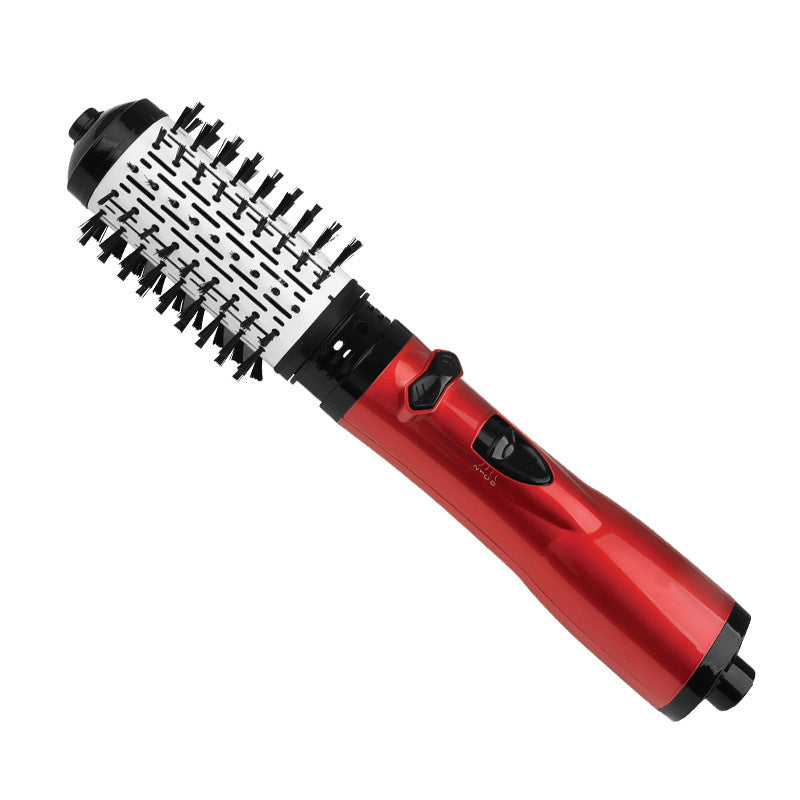 2-in-1 Rotating Hot Air Styler with Interchangeable Brushes