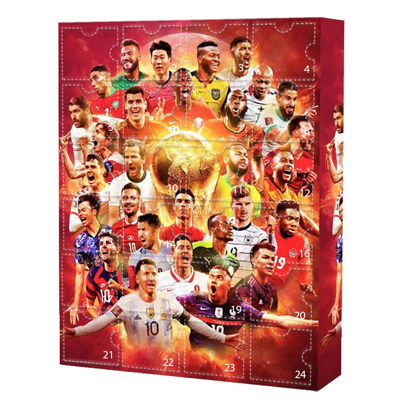 Football Advent Calendar 2025 with 24 Mini Gifts