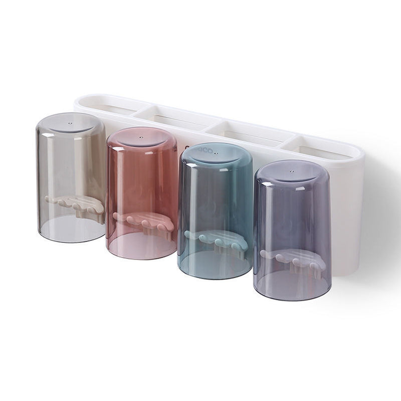 Drill-Free Suction Cup Toothbrush Holder