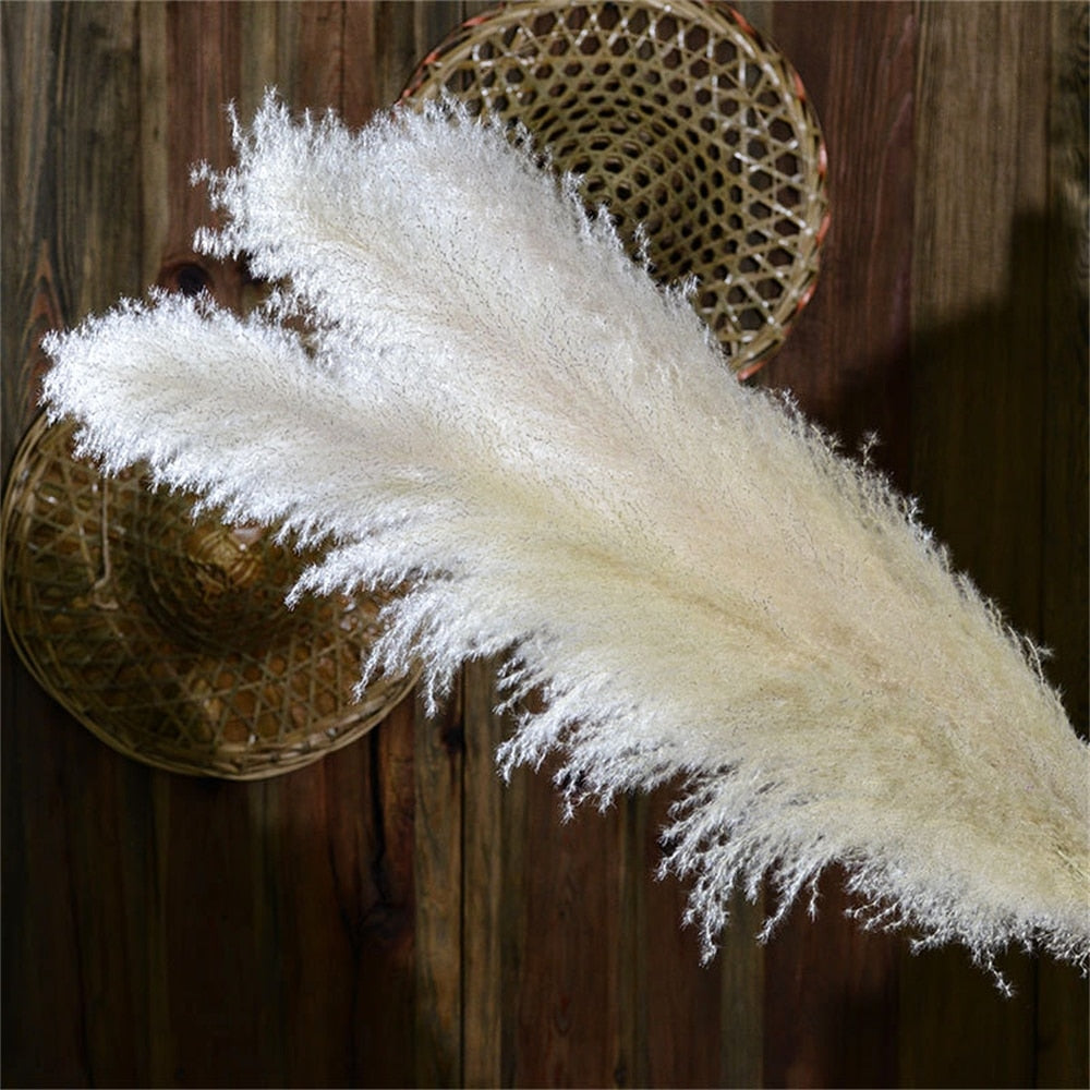 Dried Pampas Grass Flowers - Natural Boho Decor