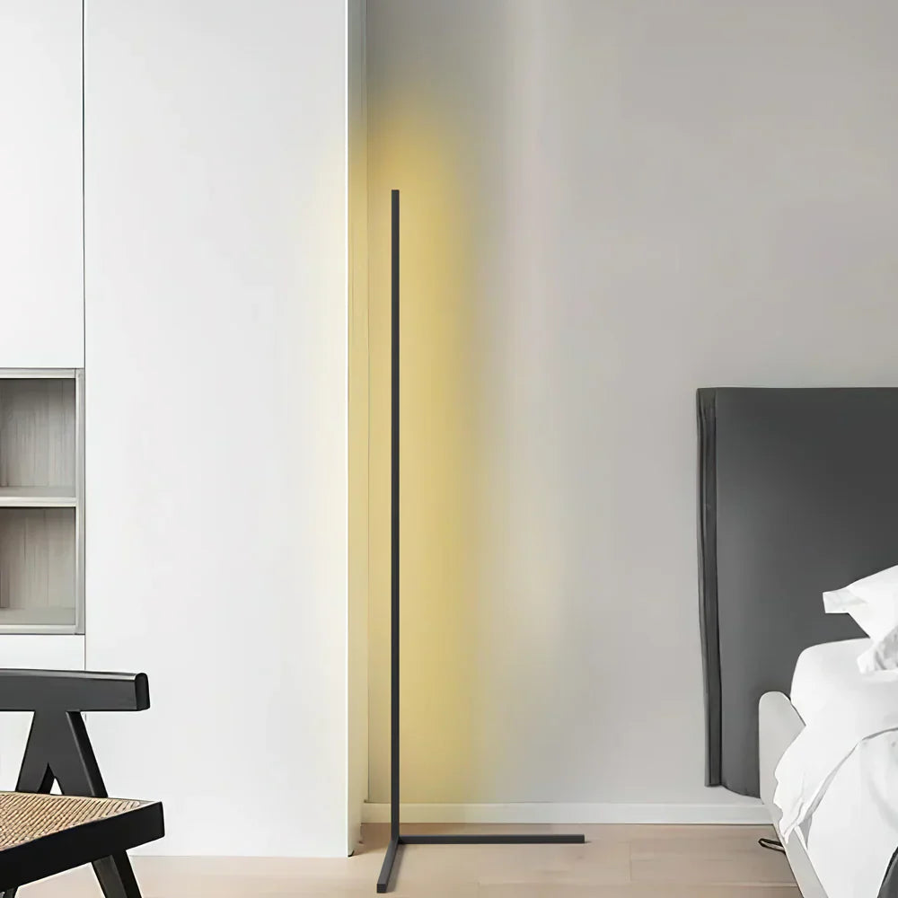 Minimalist Adjustable LED Floor Lamp with Remote Control