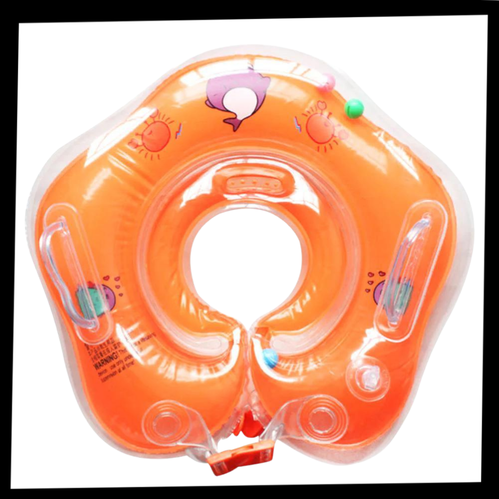 Baby Swimming Ring with Double Air Chambers and Safety Handles