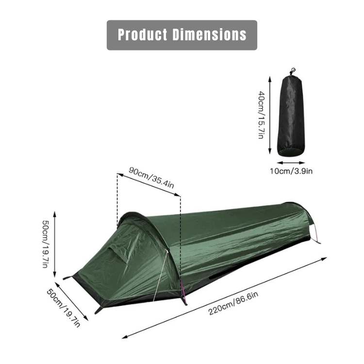 Ultralight Single-Person Backpacking Tent