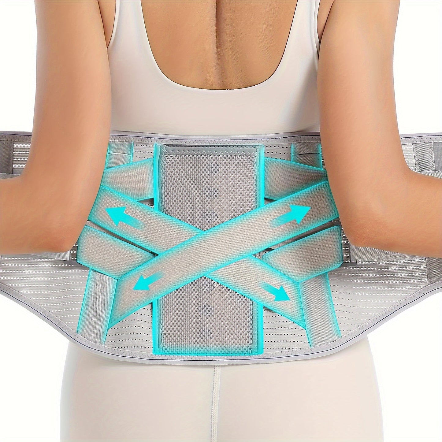 Adjustable Back Support Belt for Pain Relief and Relaxation