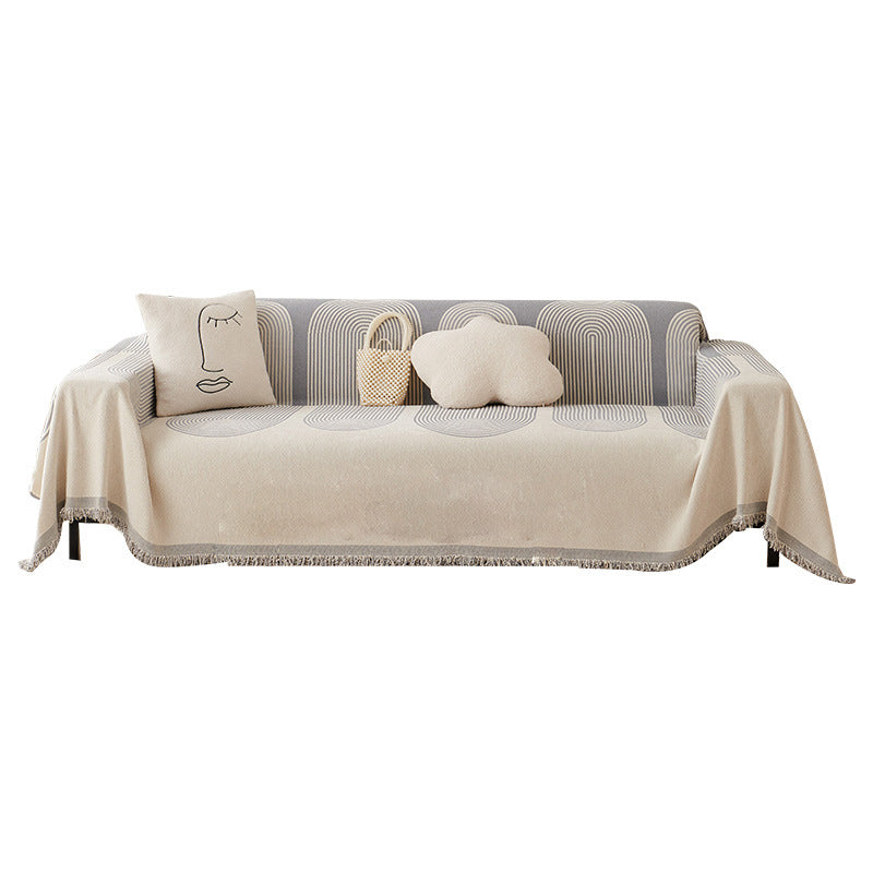 Double Sided Waterproof Chenille Sofa Cover