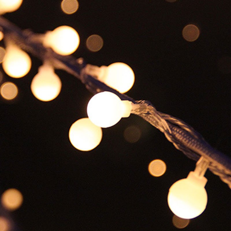 Crystal Globe String Lights USB Battery Operated 5-33 ft