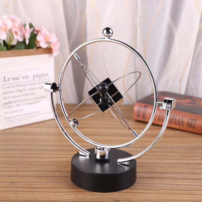 Rotating Ball Pendulum Perpetual Motion Desk Ornament