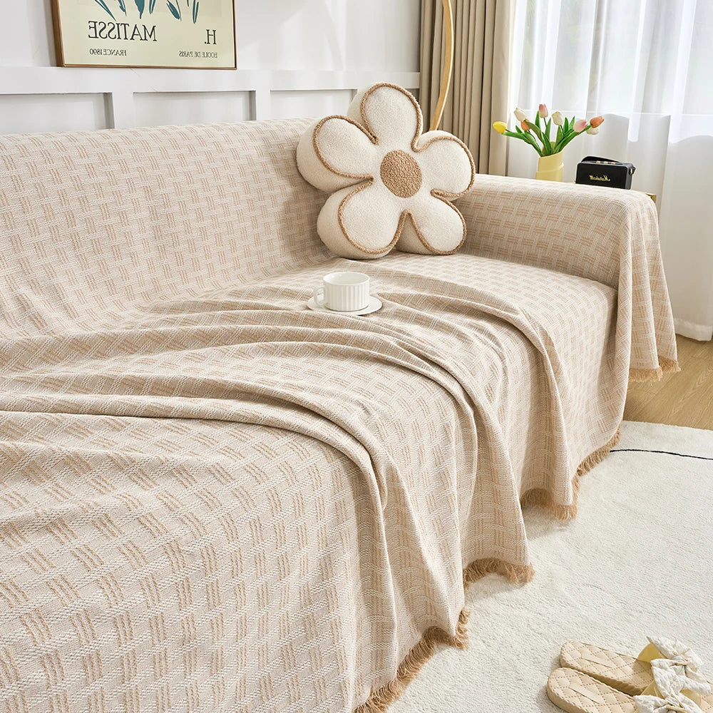 Reversible Large Sofa Cover in Stylish Patterns