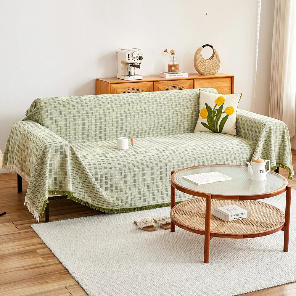 Reversible Large Sofa Cover in Stylish Patterns