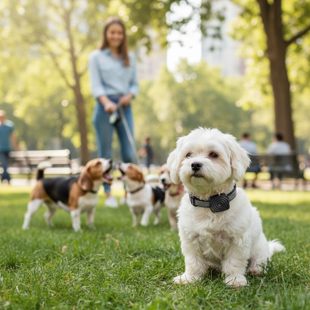 Gentle Vibration Training Collar for Small Dogs