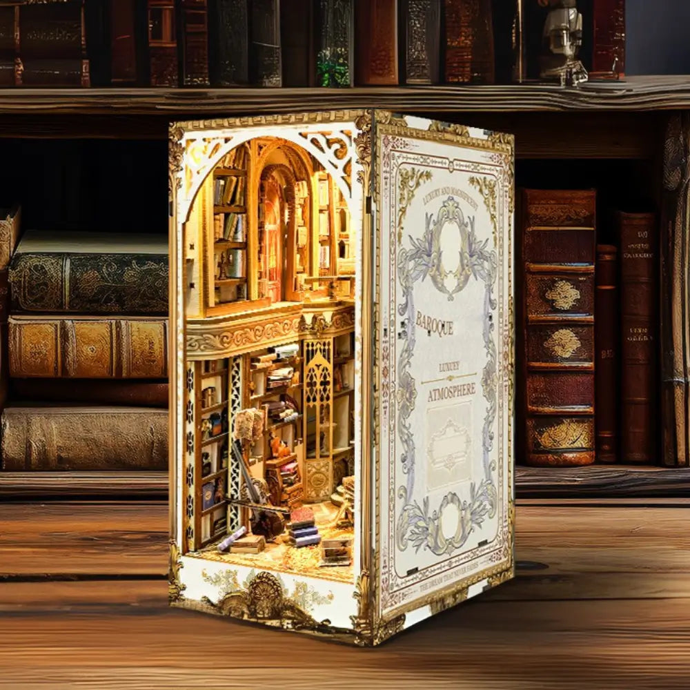 Enchanted LED Book Nook Library Display