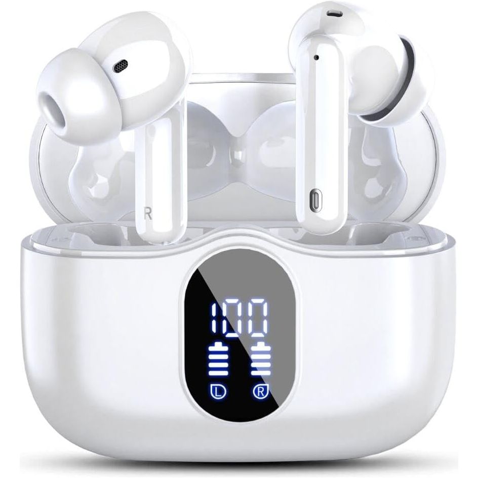 Bluetooth Headphones with Deep Bass and Clear Calls