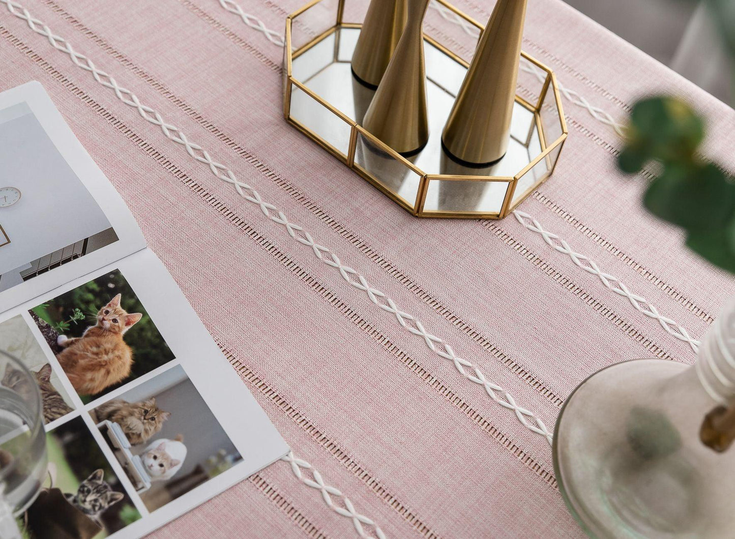 Linen Tablecloth for Indoor and Outdoor Events