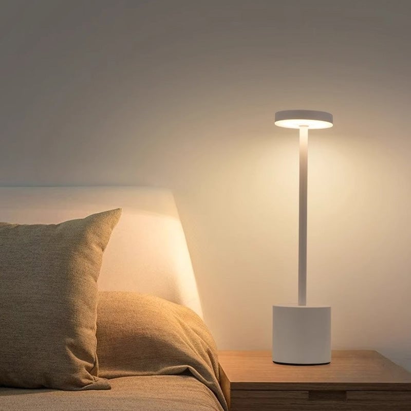 Portable Rechargeable LED Table Lamp with Touch Dimming