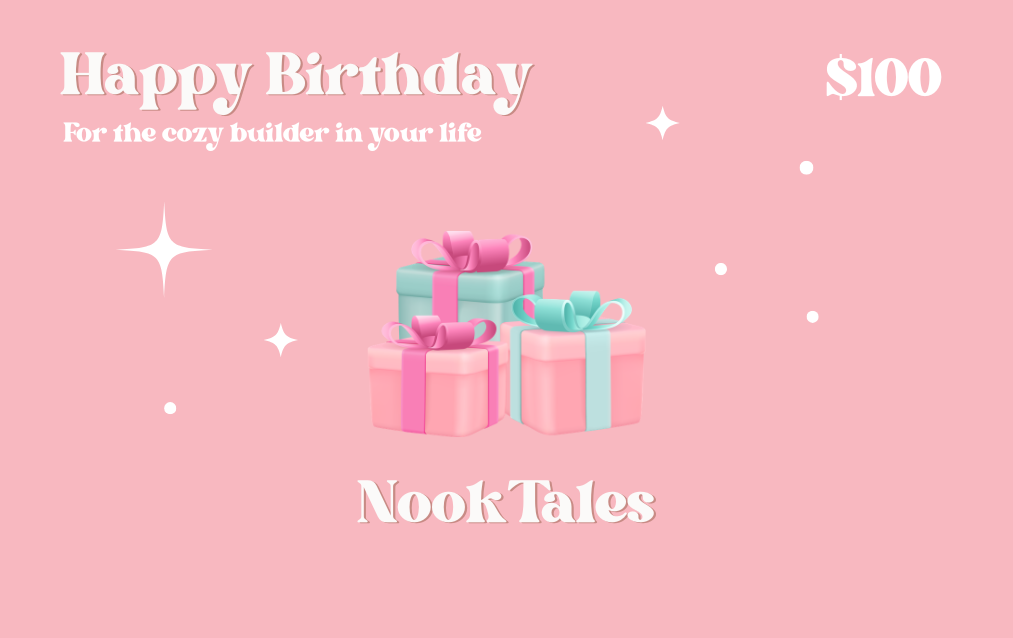 NookTales DIY Gift Card for Creative Kits