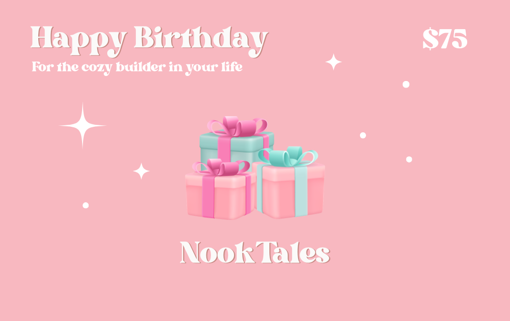NookTales DIY Gift Card for Creative Kits