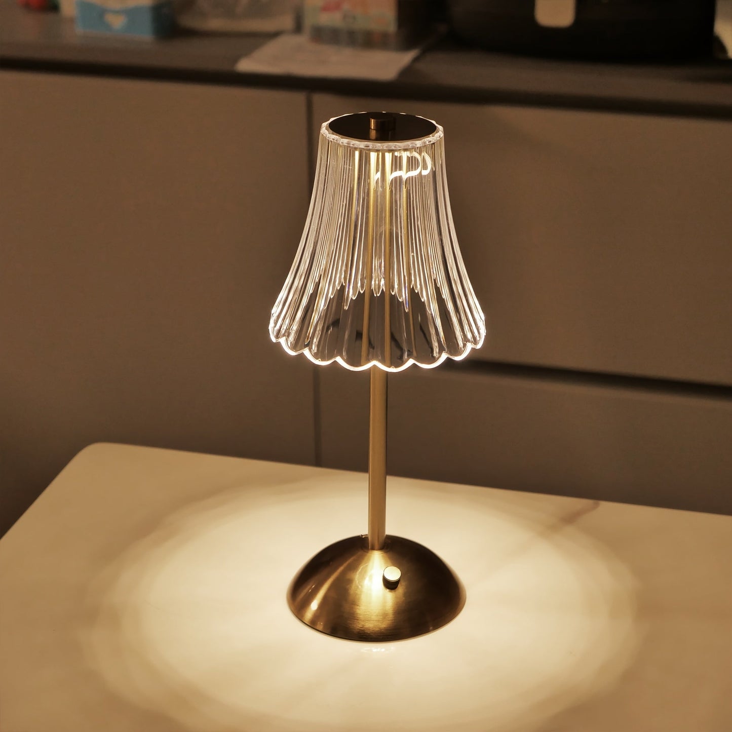 Dimmable Touch Sensor LED Table Lamp with USB Rechargeable Battery