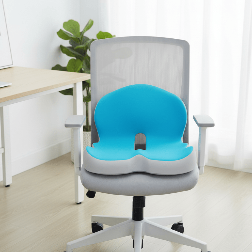 Ergonomic Memory Foam Seat Cushion for Posture Support
