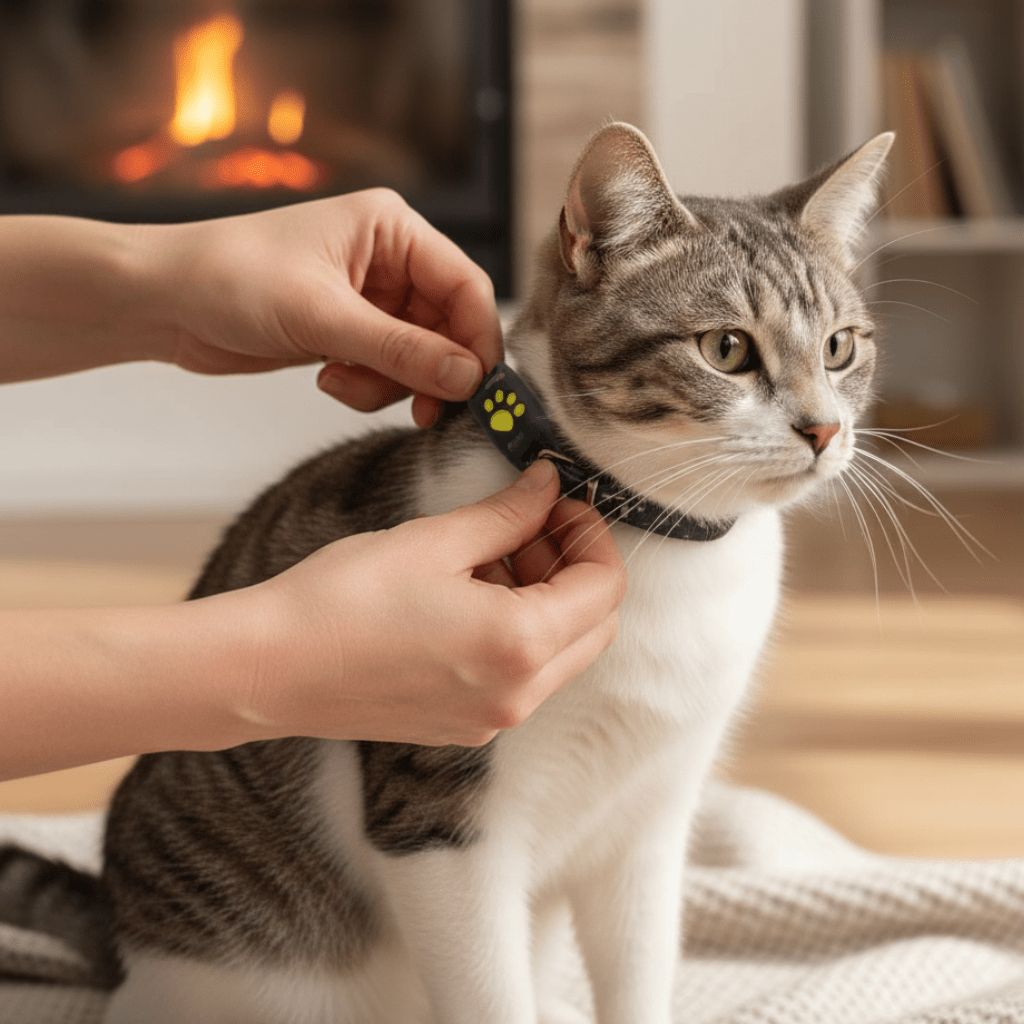GPS Cat Tracker with Real-Time Location Updates