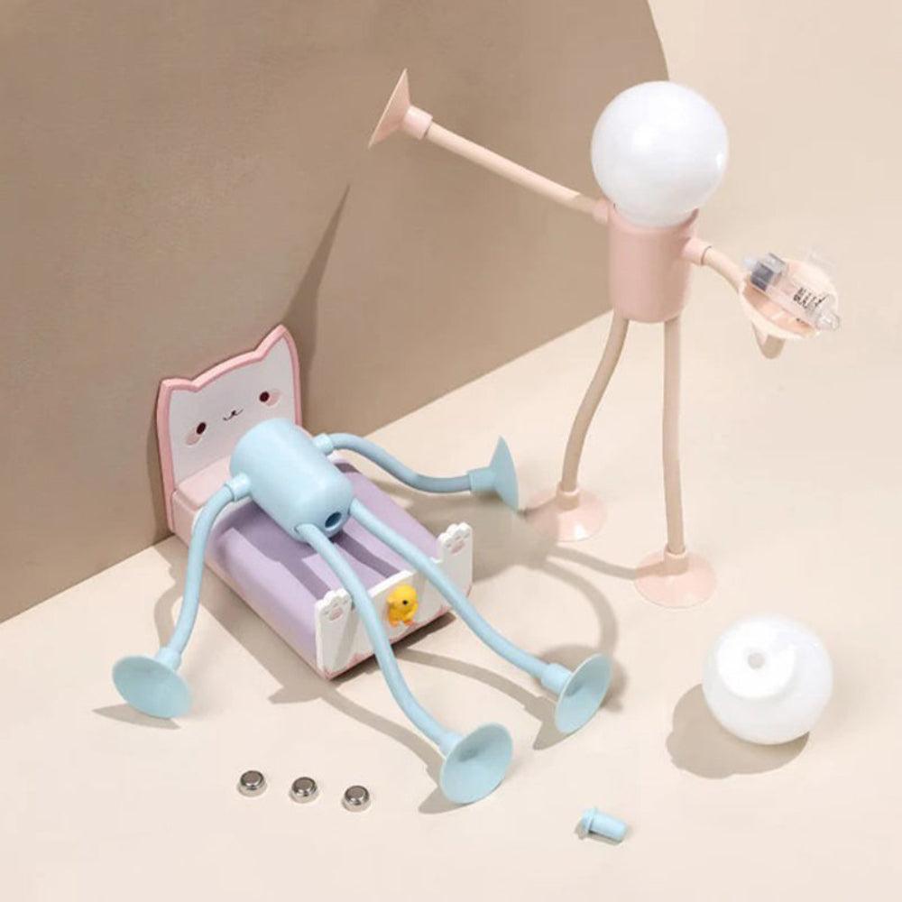 Flexible Poseable Sportsman Night Light with Warm LED