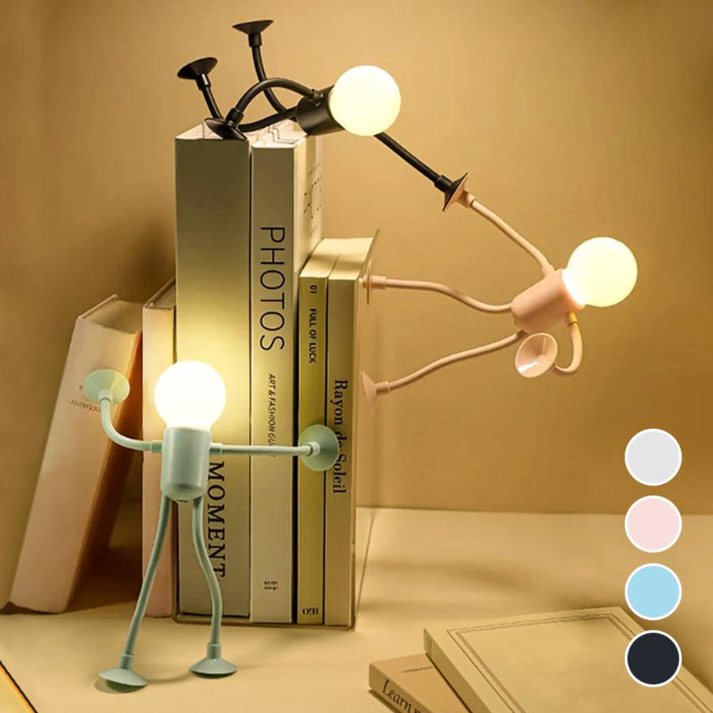 Flexible Poseable Sportsman Night Light with Warm LED