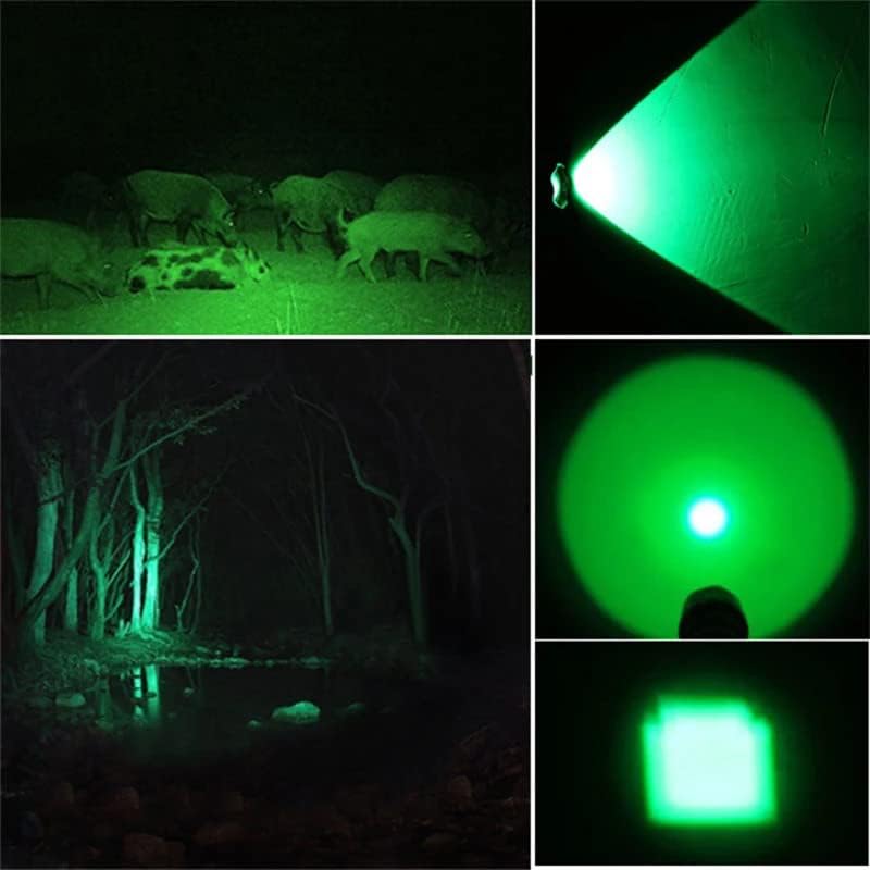 Rechargeable LED Headlamp with White, Red, and Green Light Settings