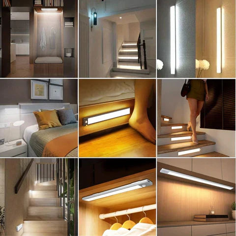 Wireless Motion Sensor Light with Rechargeable Battery