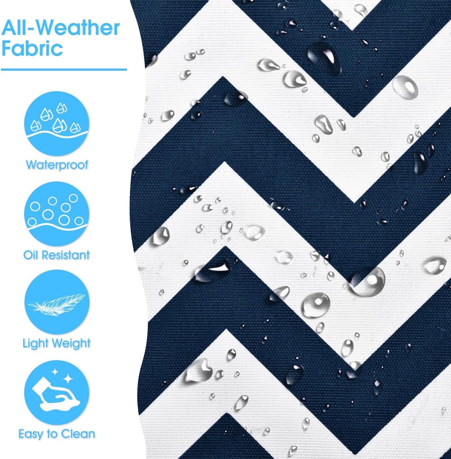 Waterproof Large Tote Bag with Zippered Storage and Side Pockets