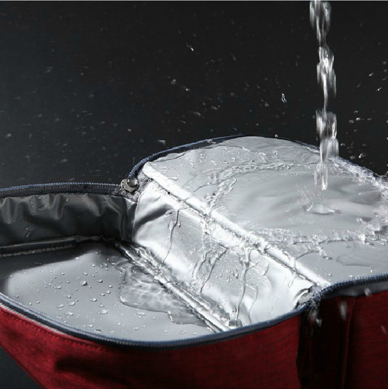 Large Capacity Hanging Toiletry Bag with Multiple Compartments