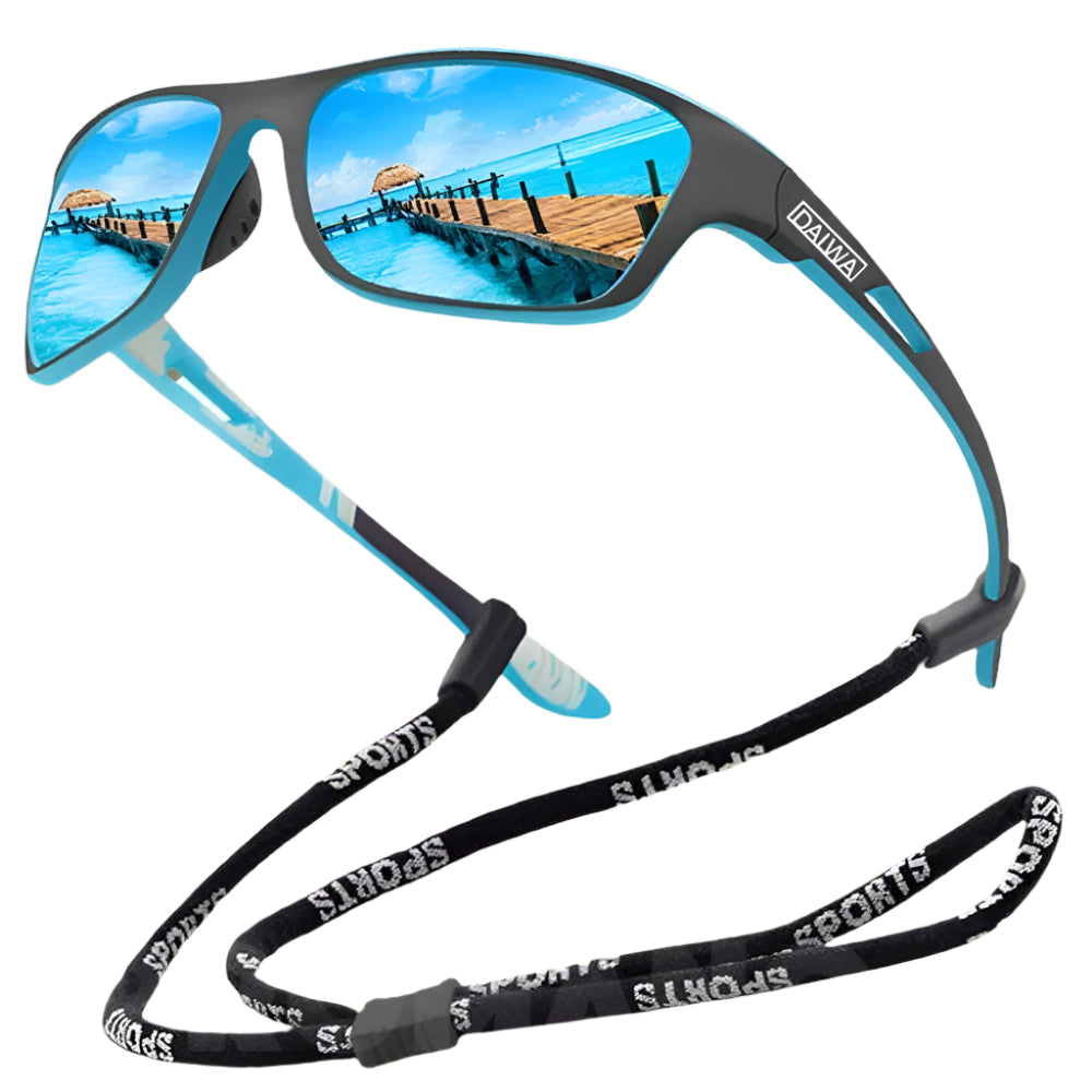 UV400 Sports Sunglasses with Adjustable Fit and Lightweight Design