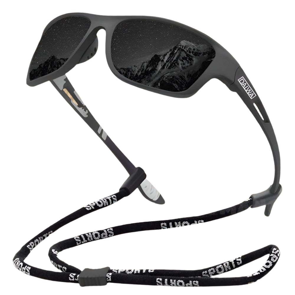 UV400 Sports Sunglasses with Adjustable Fit and Lightweight Design