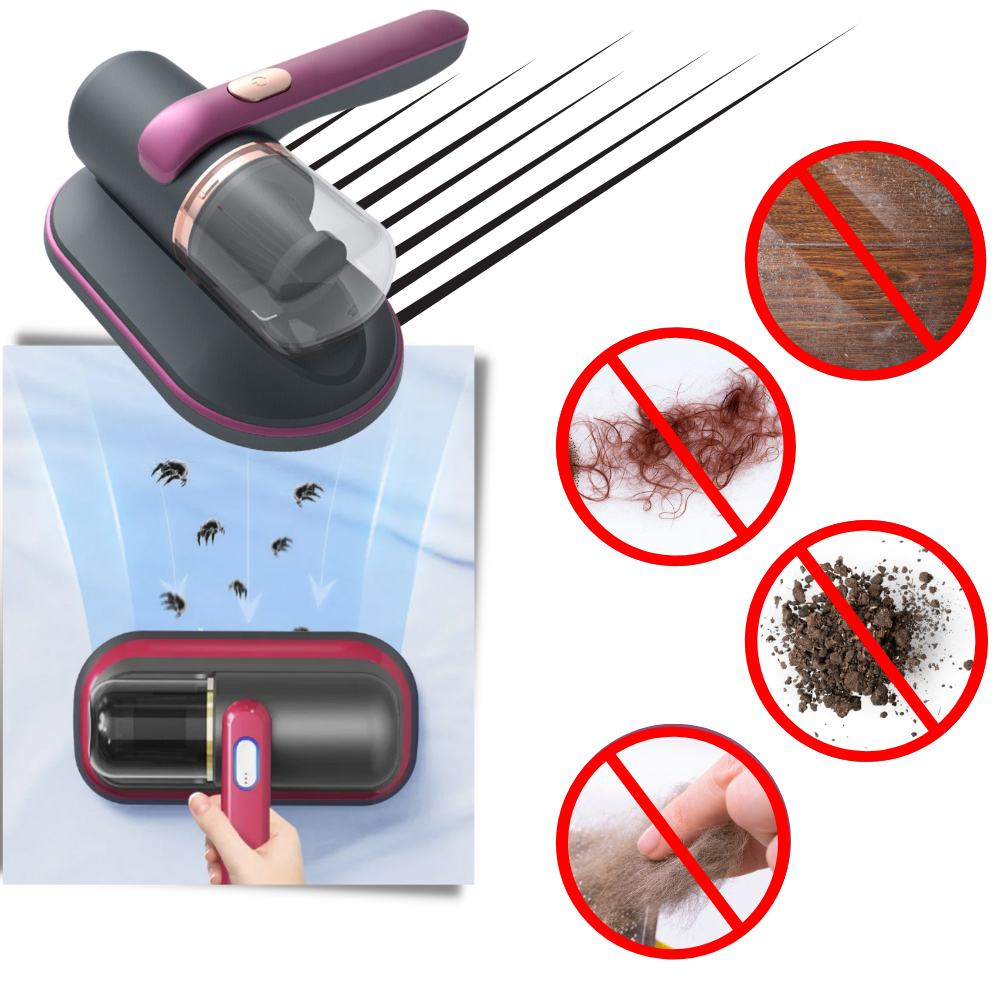 UV-C Wireless Vacuum Cleaner for Deep Cleaning Dust and Allergens