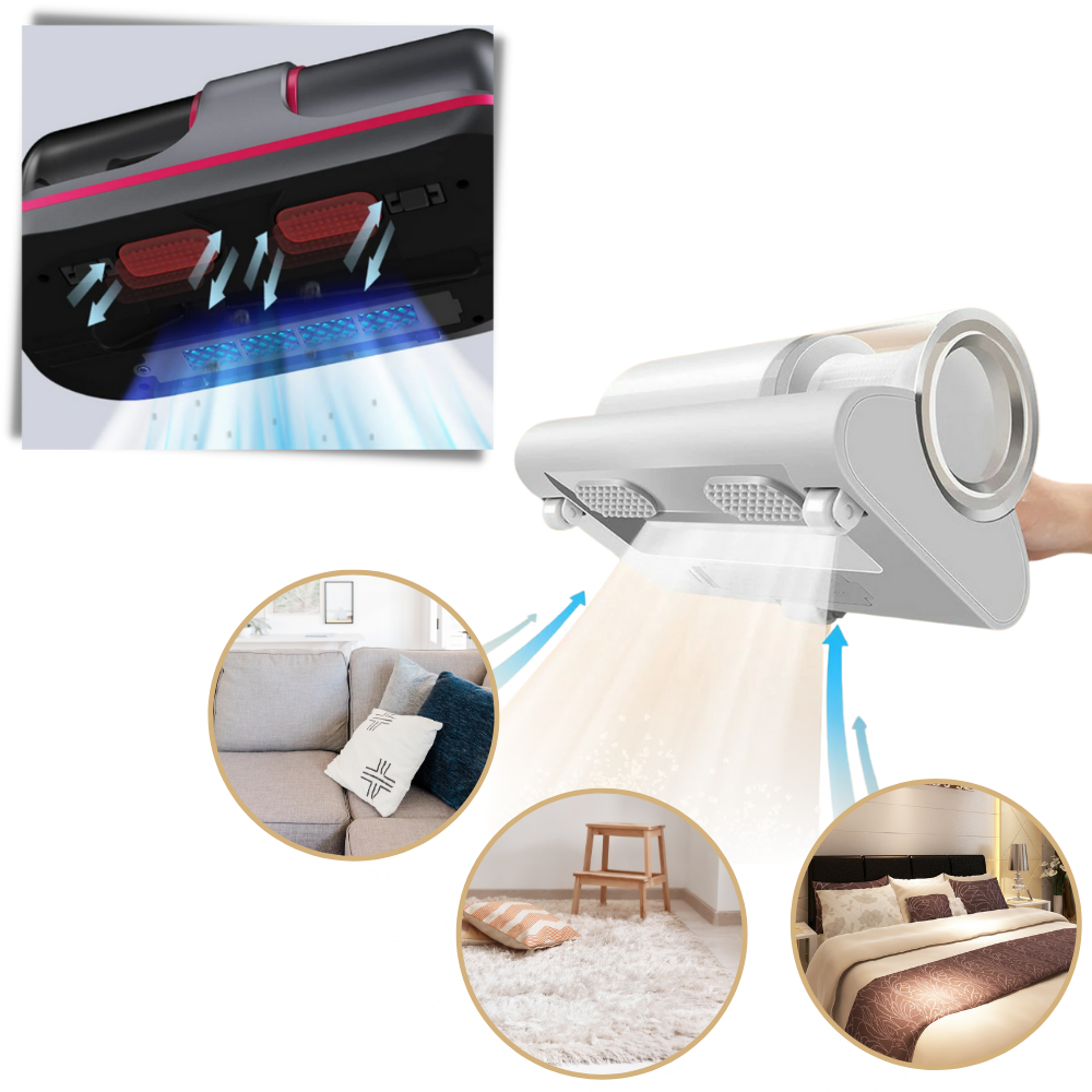 UV-C Wireless Vacuum Cleaner for Deep Cleaning Dust and Allergens