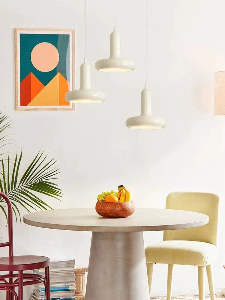 Scandinavian Style Colorful Pendant Light with LED Bulbs