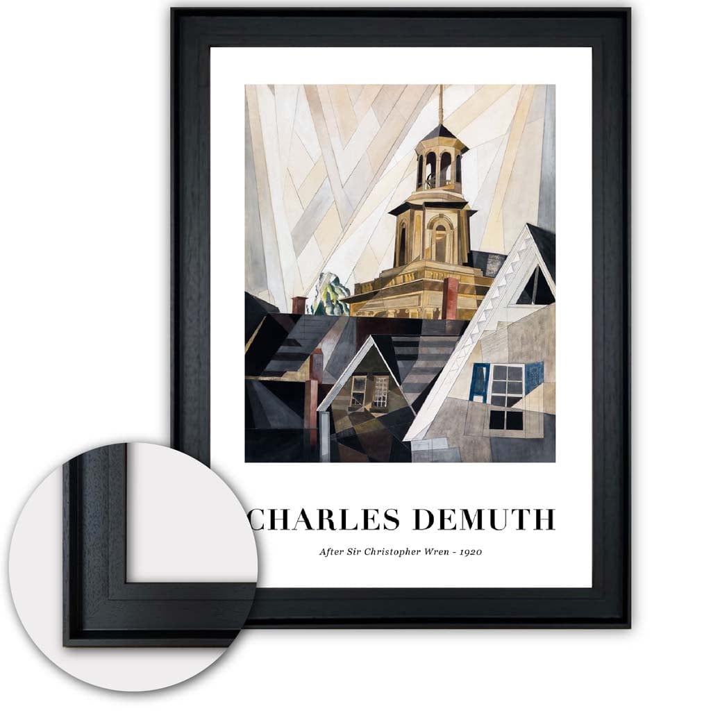 Digitally Restored Art Print Inspired by Christopher Wren