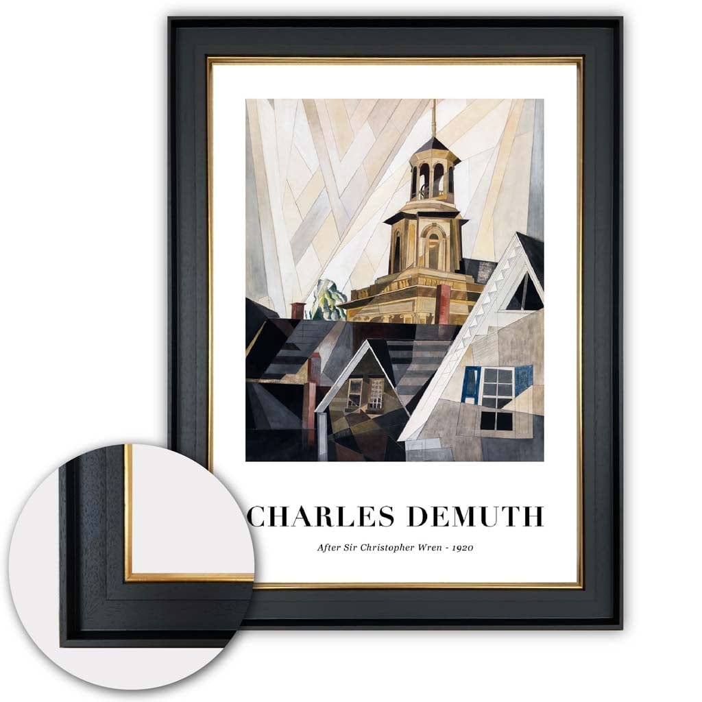 Digitally Restored Art Print Inspired by Christopher Wren