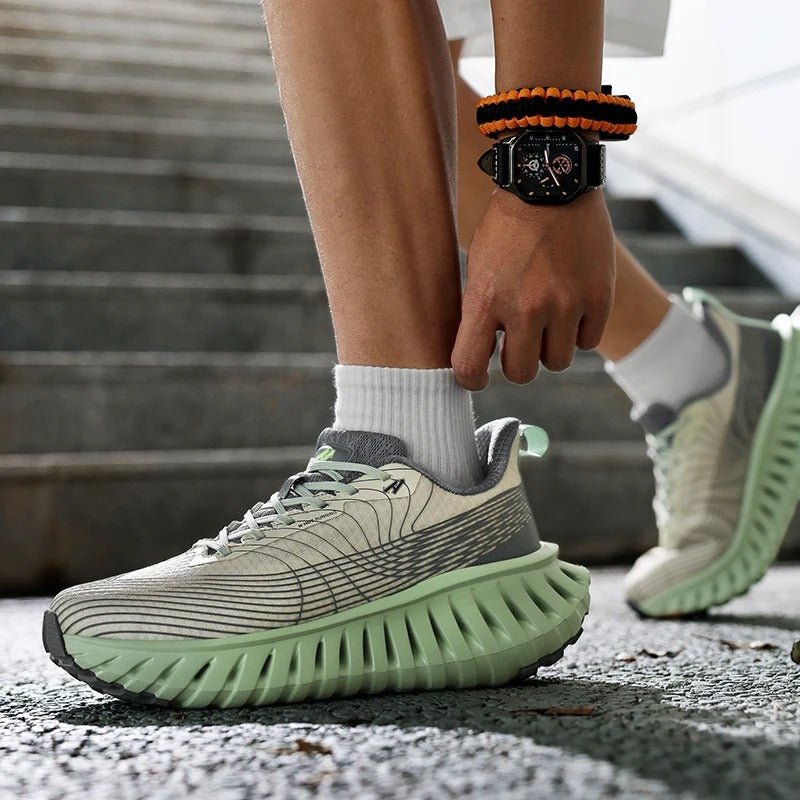 Men's Lightweight Breathable Running Shoes with Cushioned Support