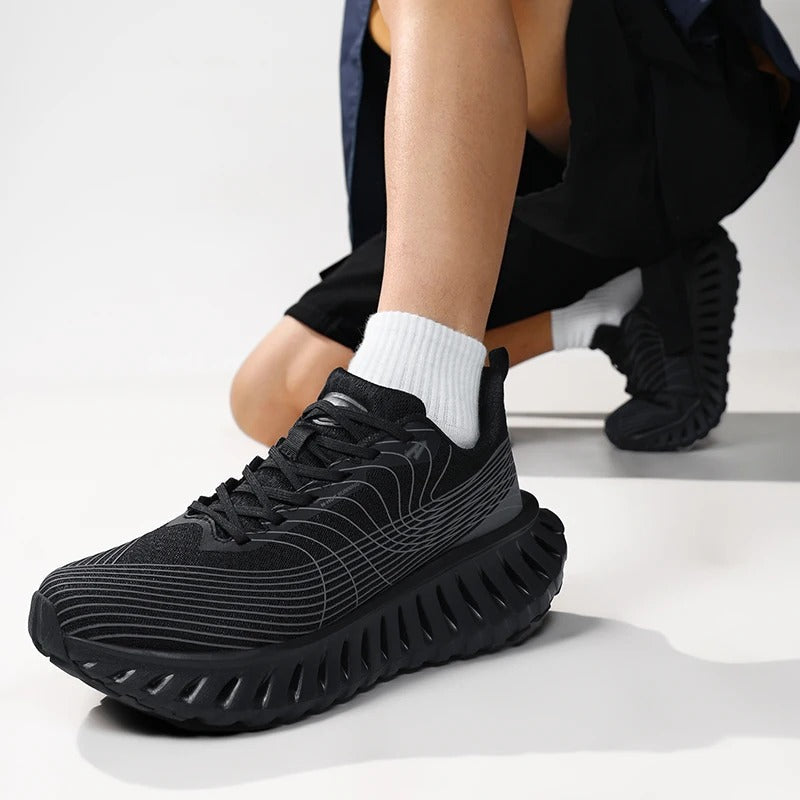 Men's Lightweight Breathable Running Shoes with Cushioned Support