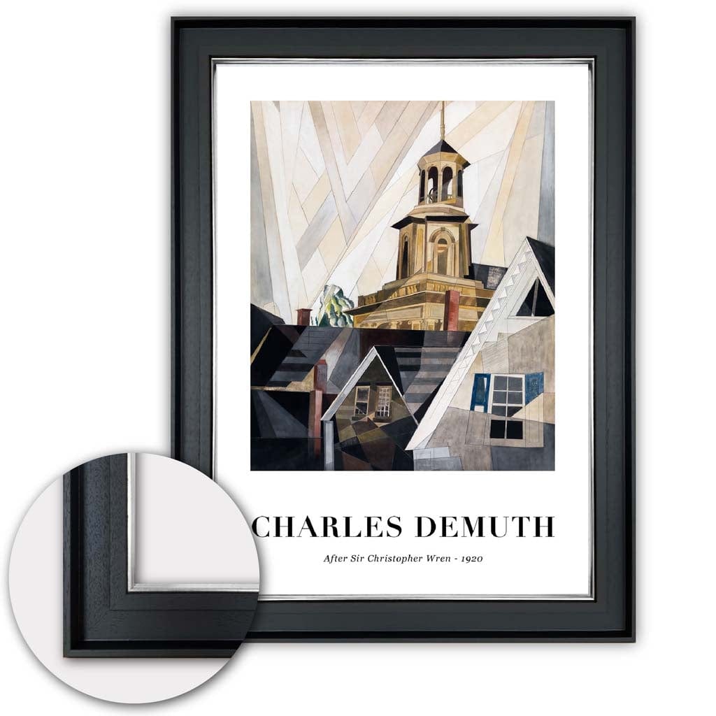 Digitally Restored Art Print Inspired by Christopher Wren
