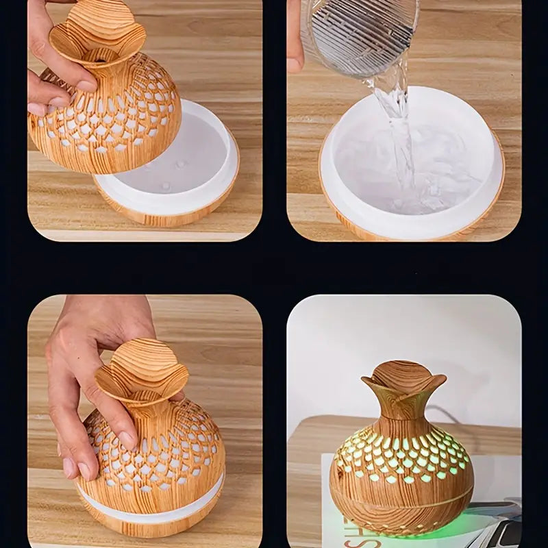 Aromatherapy Scent Diffuser with Night Light and Quiet Operation