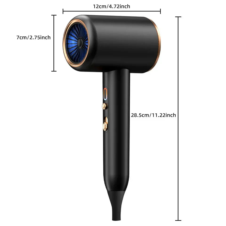 2400W Ionic Hair Dryer for Shiny, Frizz-Free Hair
