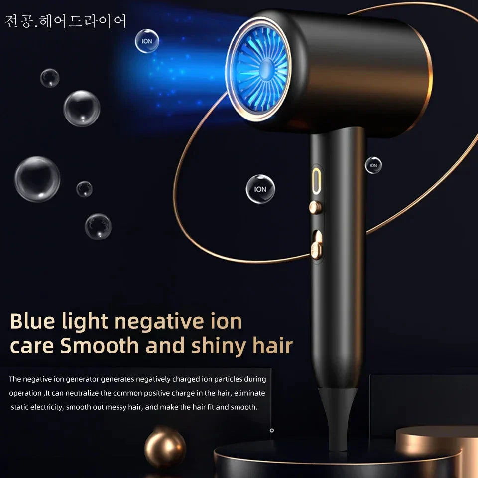 2400W Ionic Hair Dryer for Shiny, Frizz-Free Hair