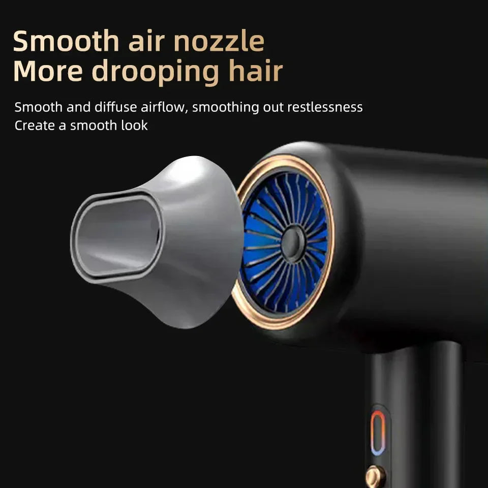 2400W Ionic Hair Dryer for Shiny, Frizz-Free Hair