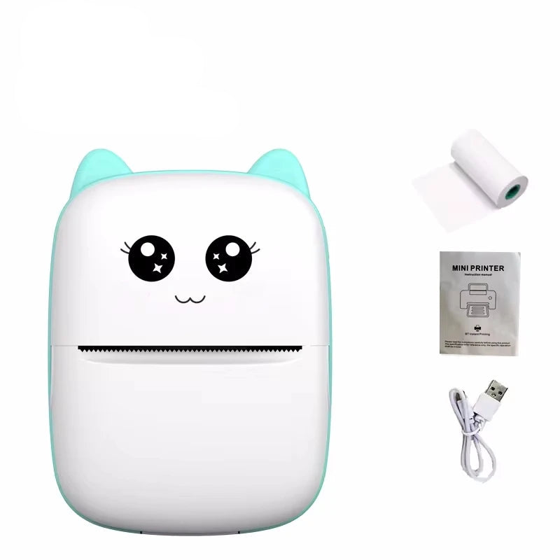 Mini Bluetooth Thermal Label Printer for Inkless Portable Printing