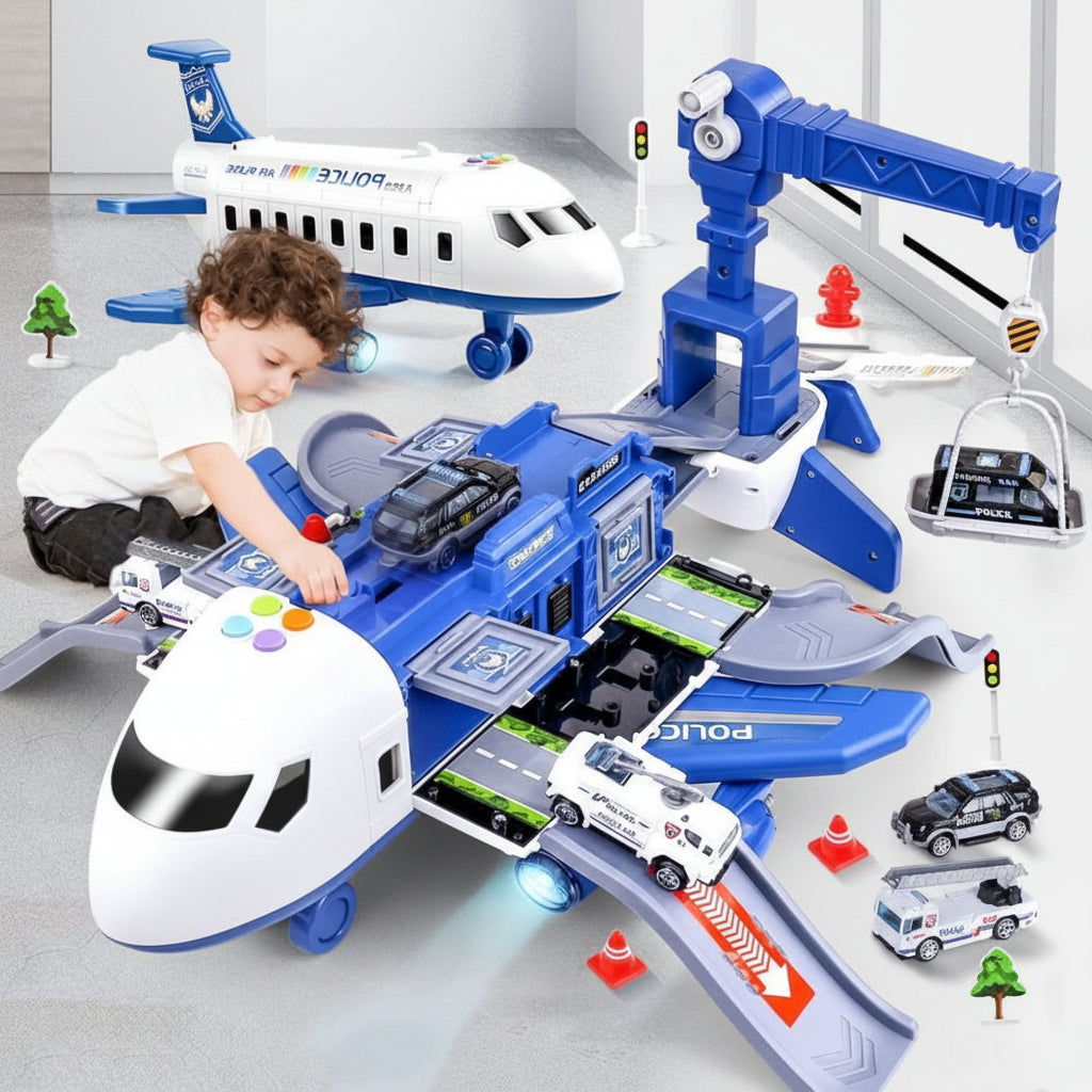 Adventure AirPlay Set - Interactive Airplane and Vehicle Toy for Kids
