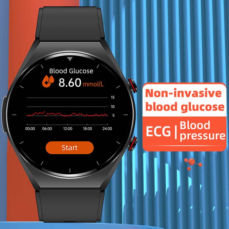 Smart Health Monitoring Smartwatch for Heart, Breath & Temperature