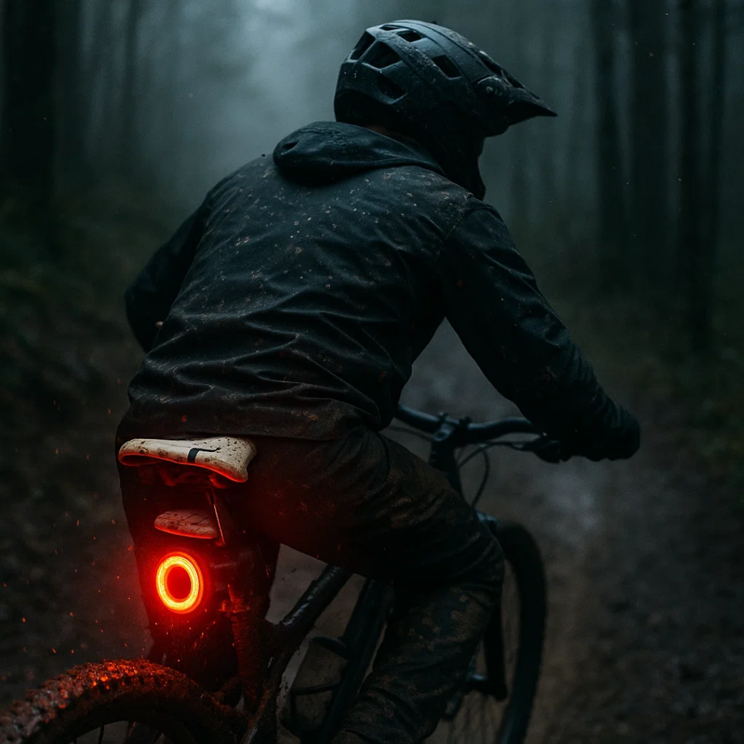 Ultra-Intelligent Bicycle Brake Light with Waterproof Design