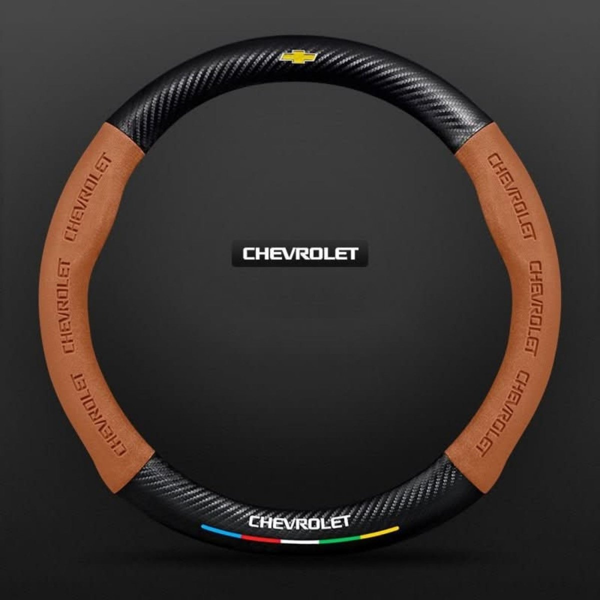 Breathable Anti-Slip Synthetic Leather Steering Wheel Cover