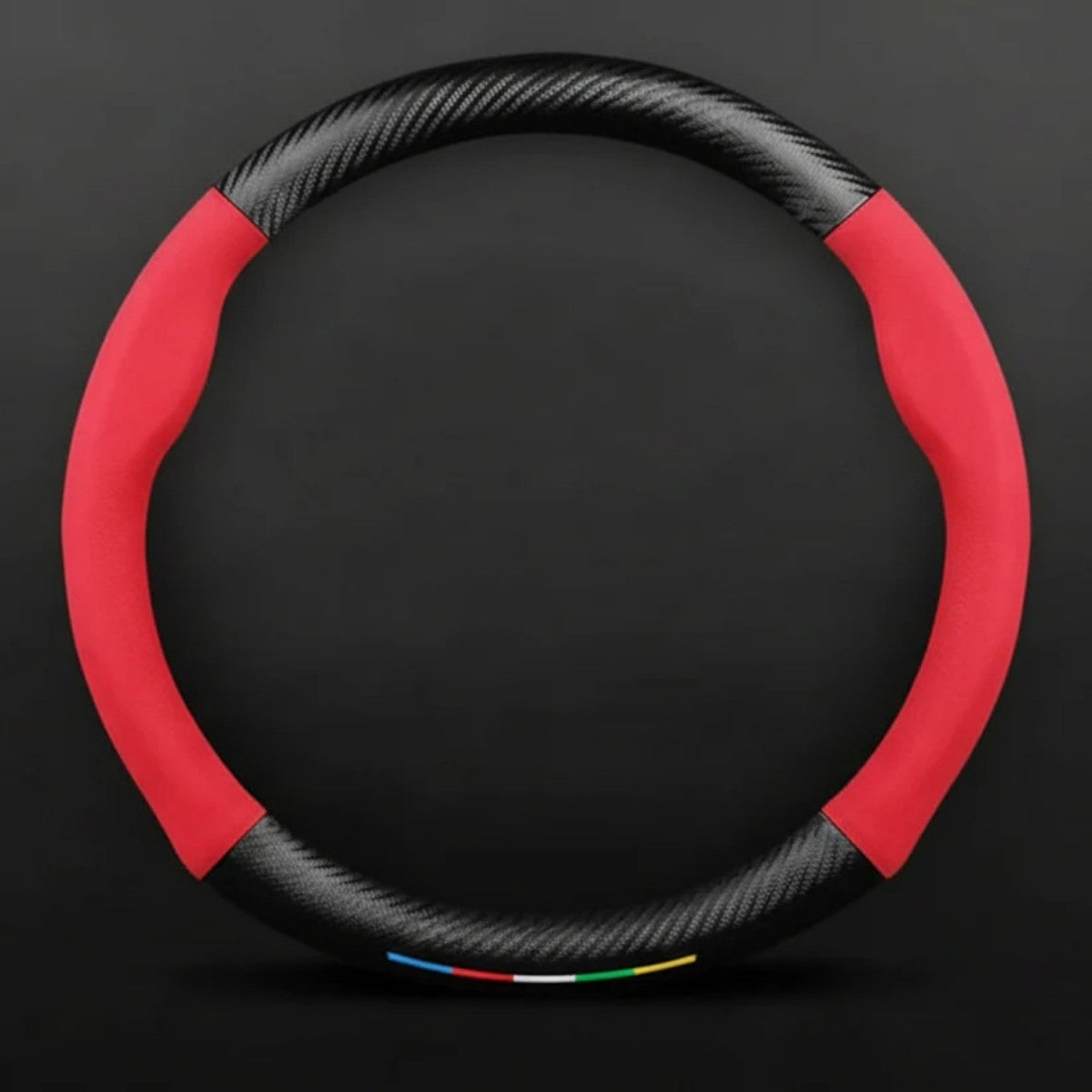 Breathable Anti-Slip Synthetic Leather Steering Wheel Cover